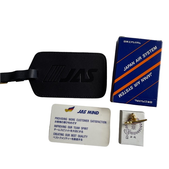 None Other - Vintage Rare HTF JAS Japan Air System Collectible LOT